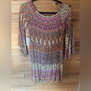 La miel dress boho chic size medium